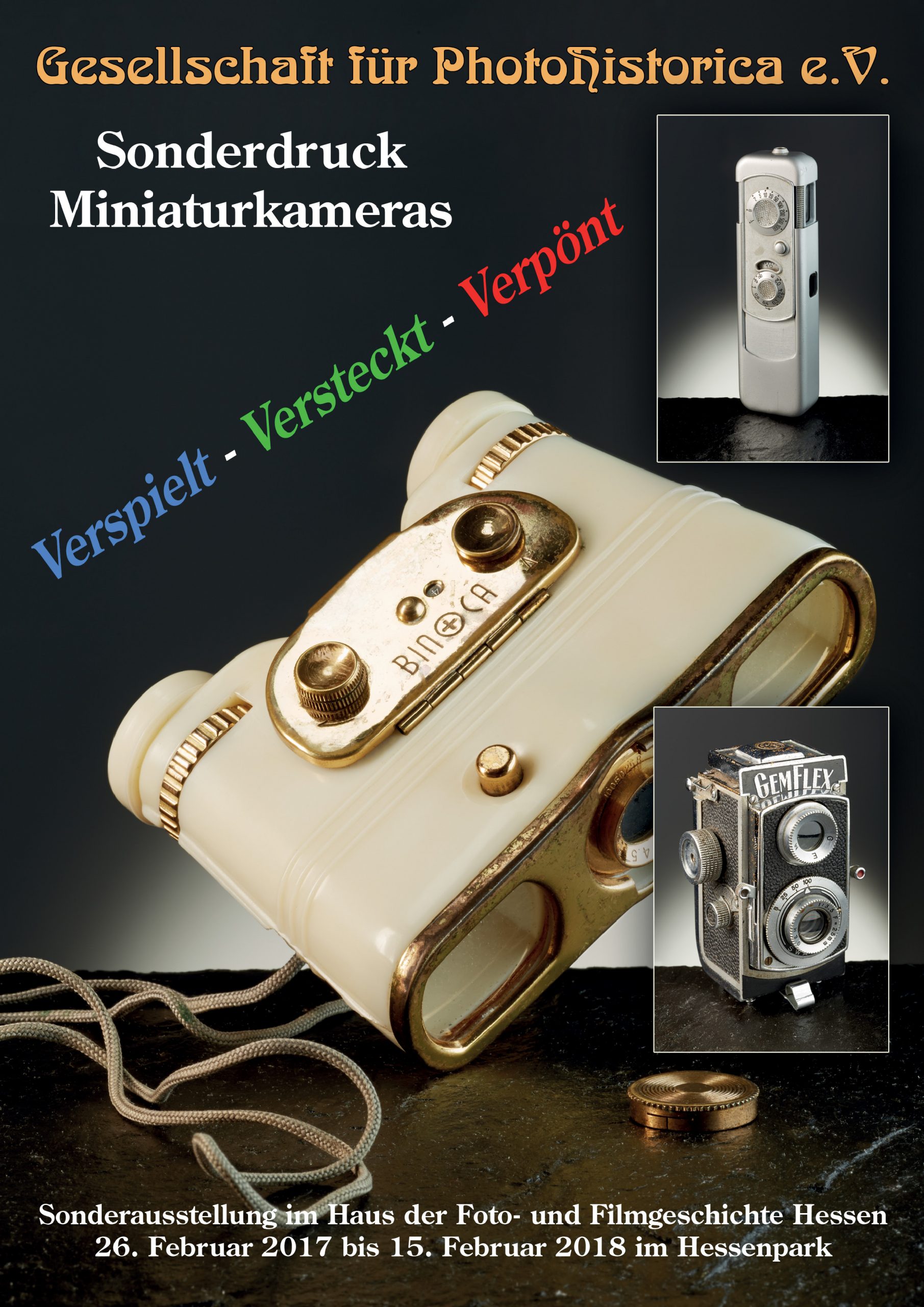 Sonderdruck Miniaturkameras 2017